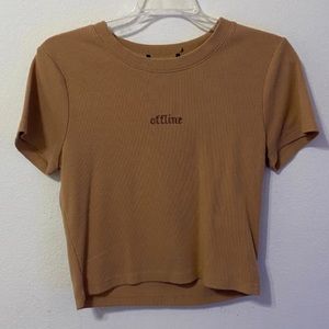 forever 21 brown top